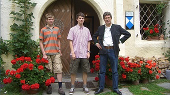 Silvester Ladanyi, Maxi Khevenhüller und Christoph Ladanyi